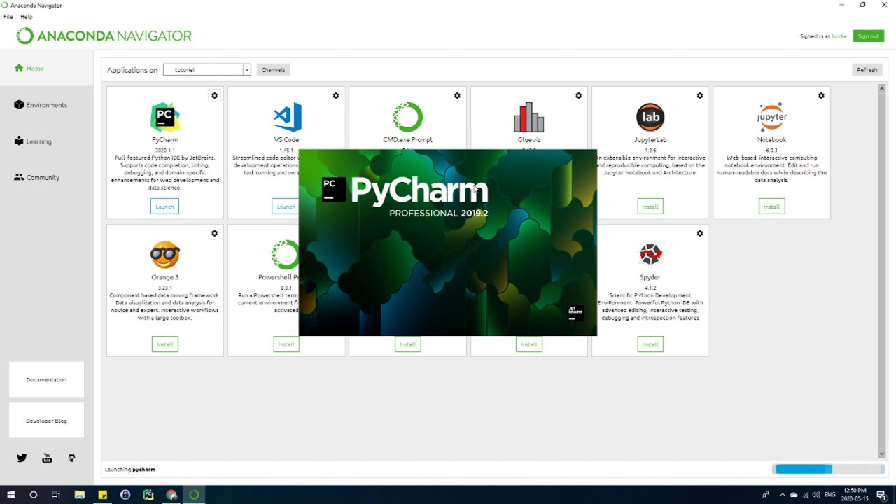 How to create conda environments (using Anaconda Navigator) for PyCharm ...