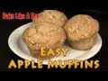 Easy Apple Muffins Recipe  !