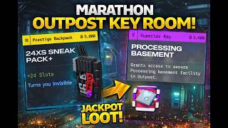Processing basement Key on Outpost - Marathon