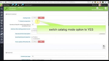 Catalog mode in prestashop 1.6