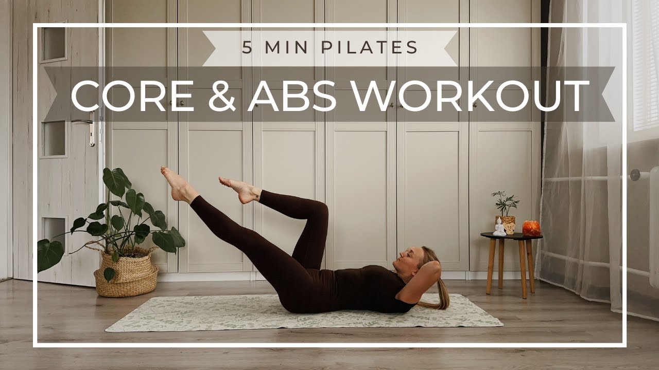 5 MIN PILATES | Core & Abs Workout (EN) - YouTube