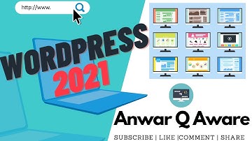 WordPress Dashboard Overview in Urdu/Hindi