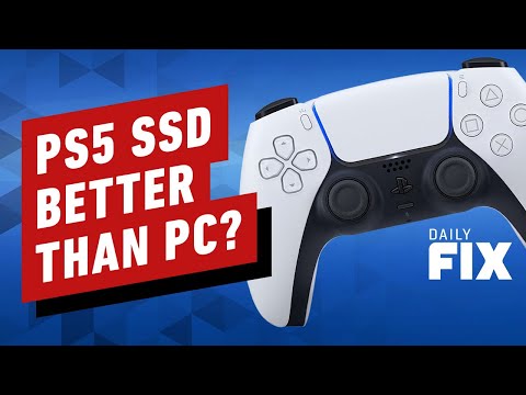 PS5 SSD Upgrade Beats High End PCs, Says Epic Games CEO - IGN Daily Fix