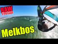 Big windy jumpingtalk session  windsurfing melkbos south africa