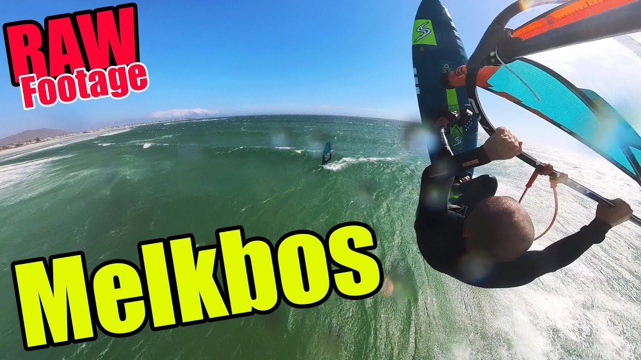 Big Windy Jumping/Talk Session - Windsurfing Melkbos, South Africa