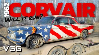 Will this ABANDONED Corvair Monza 900 RUN AND DRIVE after years?