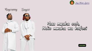 Dayoo _X_ Rayvanny _ Huu mwaka (Official Audio Lyrics video)