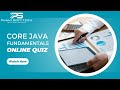 Core Java Online Quiz | Java Fundamentals | Java Questions | Phani Soft Tech