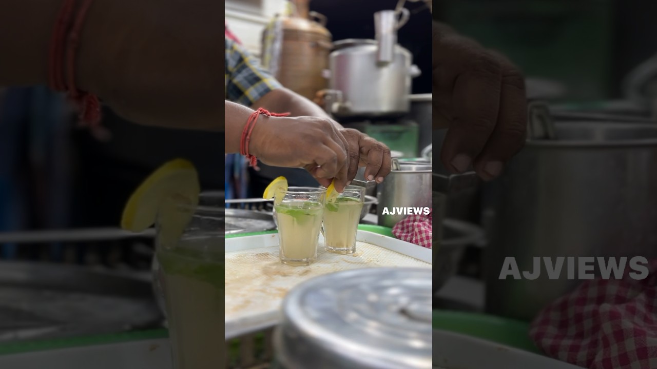 நம்ம Trichy லேயே Best Lemon Tea💥💯‼️ -AJVIEWS 