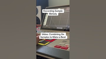 Recording main sample melody, full video is on my channel! #mpc #hiphop #rap #samplechop #music