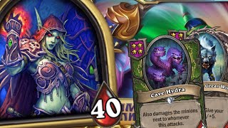 Goldrin and Hydra what could be better for Sylvanas Windrunner | Battlegrounds | Hearthstone 2023