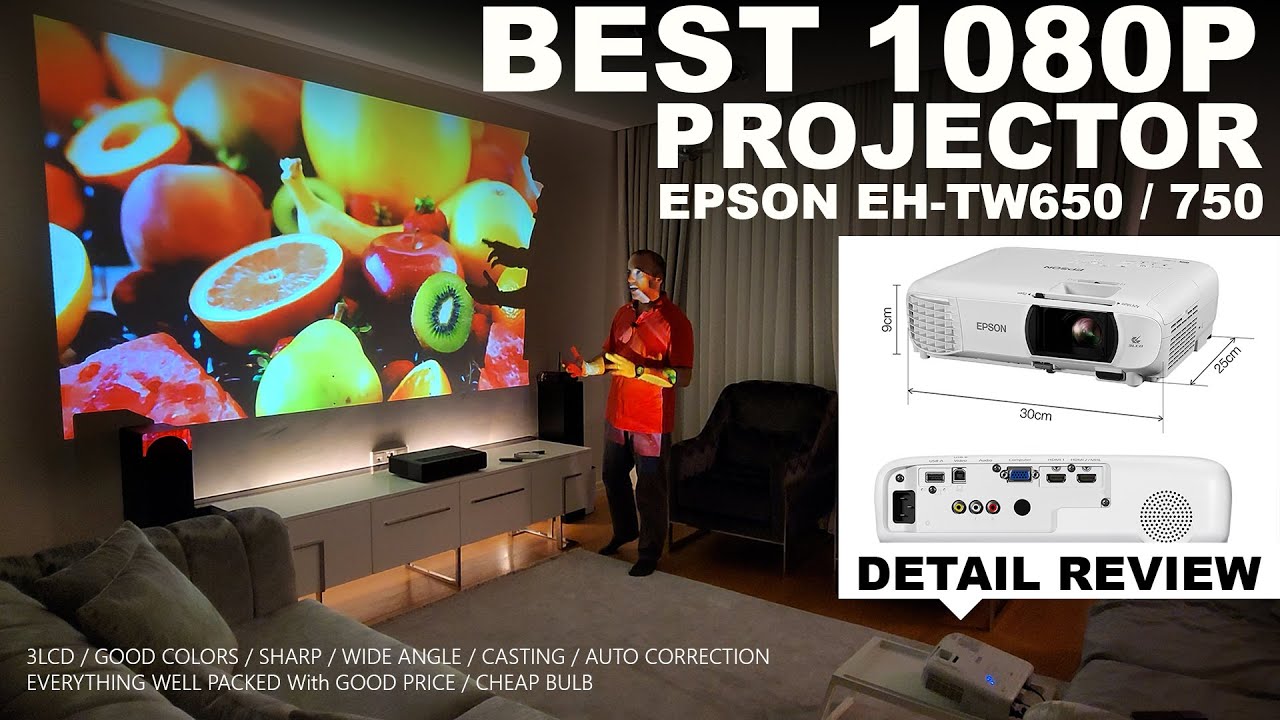 Epson EH-TW 650 Projector | Affordable Home Cinema Projector