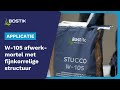 Bostik STUCCO W-105: Fijnkorrelige uitvlakmortel voor wandafwerking | Applicatie | Bostik Benelux