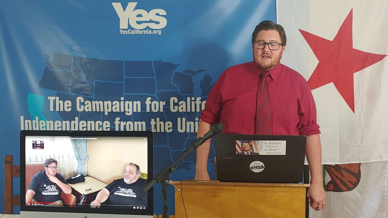 Aaron Gleason conservatives should support CALEXIT