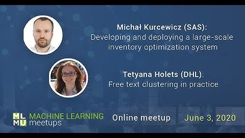 Online MLMU #4: Large-scale forecasting & Free text clustering