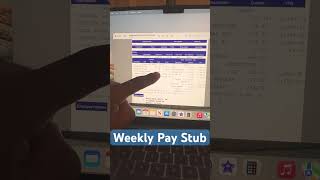 PAYSTUB #trucking #money #ups #finance #saving #savingmoney #paycheck #paycheckbreakdown