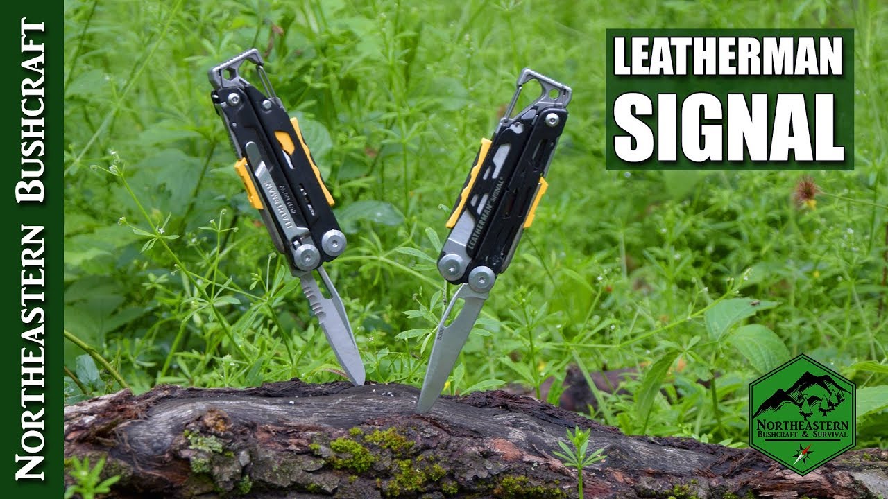Leatherman Signal recensione + test + mod lama S30V YouTube