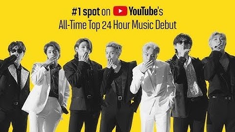 The 10 countries with the most views helped BTS break the record in the first 24 hours