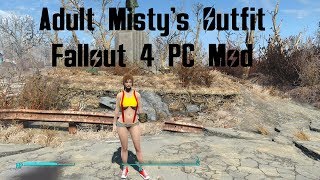 Fallout 4 Adult Misty's Outfit PC Mod Adult Mod Fallout 4 Nexus Mod Fallout 4 CBBE
