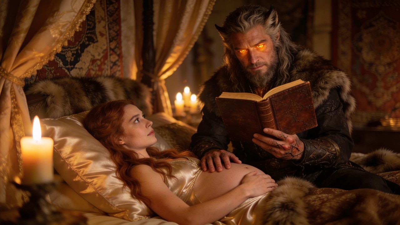 The First Time My Pup Kicked Was When He Spoke. He Read to My Belly Every Night After That.