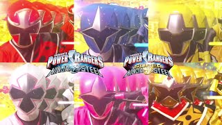 power rangers ninja steel and super ninja steel all single rangers morphs 