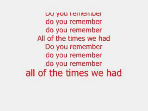 Jay Sean Ft Sean Paul & Lil John - Do You Remember Lyrics - YouTube