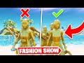 I RIGGED my Fortnite Fashion Show.. (SO FUNNY)