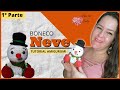 Boneco de Neve - Amigurumi - Parte 1/2