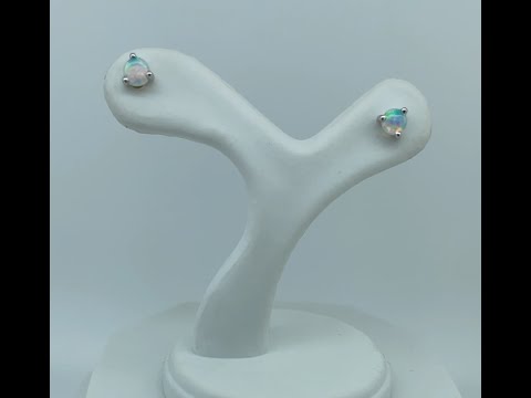 Opal Diamond Factory | Gold Crystal Opal Earrings