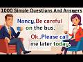 English Speaking Practice Conversation | 1000+ Daily Questions and Answers|english speaking practice