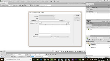 Conexión a base de datos e inserción de registros usando php y mysql a través de Dreamweaver