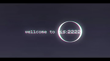 009 - Echoform Entity (Welcome to is:2222)