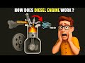 How does Diesel engine work?? ll 3D Animation ll