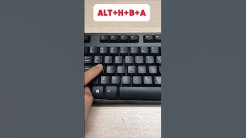 Phím tắt ALT trong Excel  #excel #word #tinhoc #thuthuat #exceltips #xuhuong #trend #tinhocvanphong