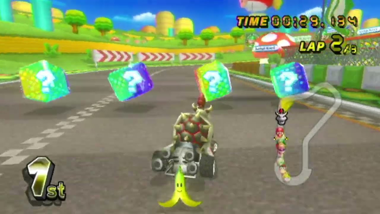 Mario Kart Wii - Dry Bowser, Standard Kart L