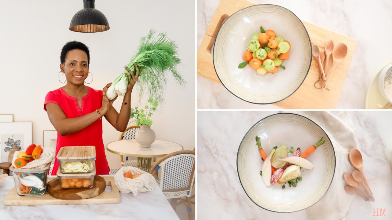 MEAL PREP DE SALADES ESTIVALES // IDÉES RECETTES DE SALADES D'ÉTÉ // HEYMAMANS