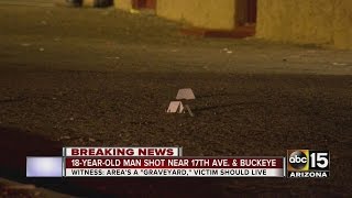Man shot at apartment complex in Phoenix