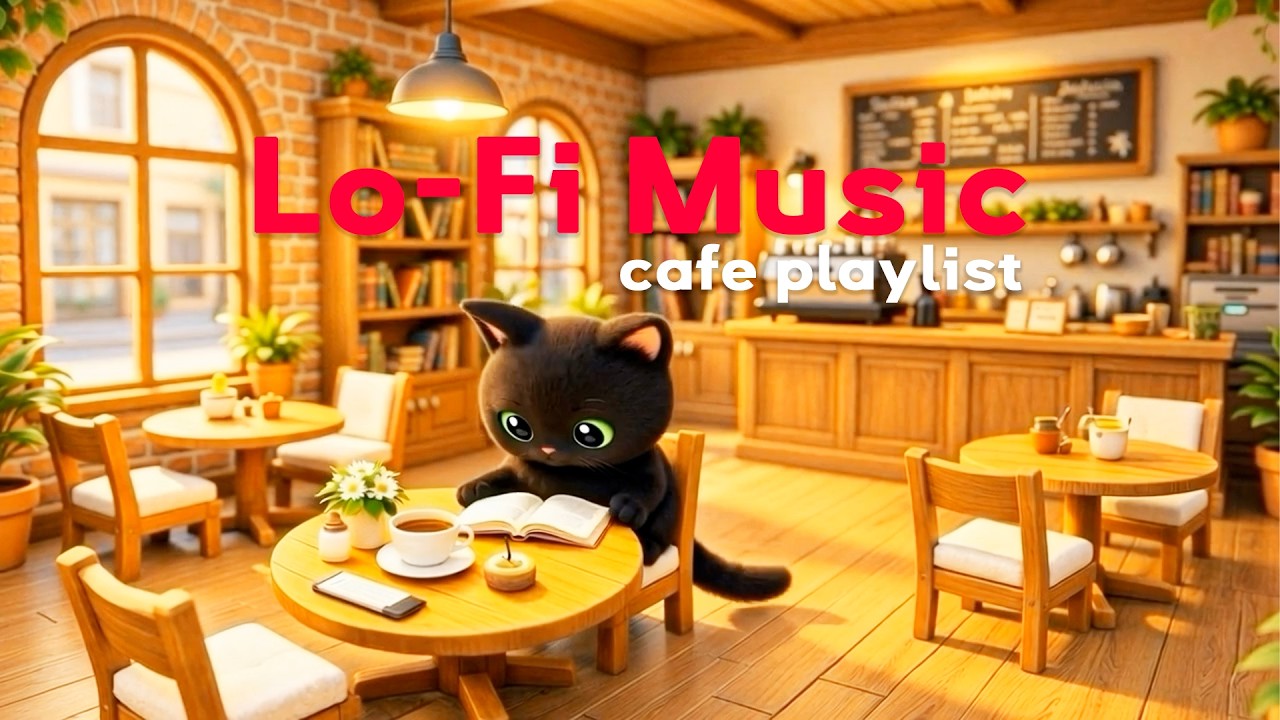 Cozy Cafe ☕  Jazz Lo-Fi for Reading, Study & Focus