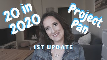 20 in 2020 Project Pan | Update #1 | 4 Seasons Twist