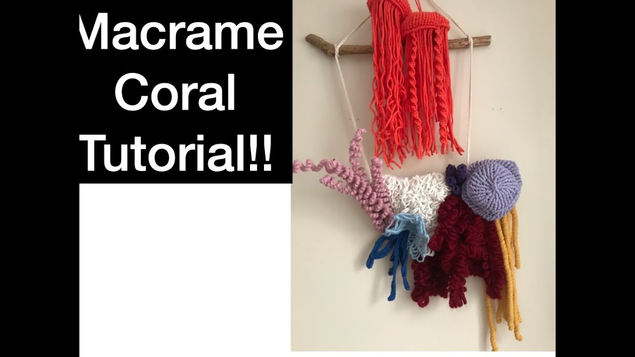 Macrame Chalice Coral Tutorial!!