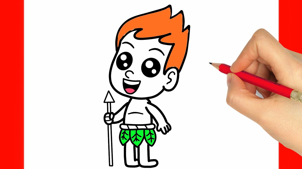 COMO DESENHAR O CURUPIRA - COMO DESENHAR FOLCLORE - COMO DESENHAR ...