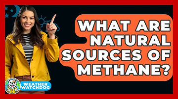 What Are Natural Sources Of Methane? - Weather Watchdog