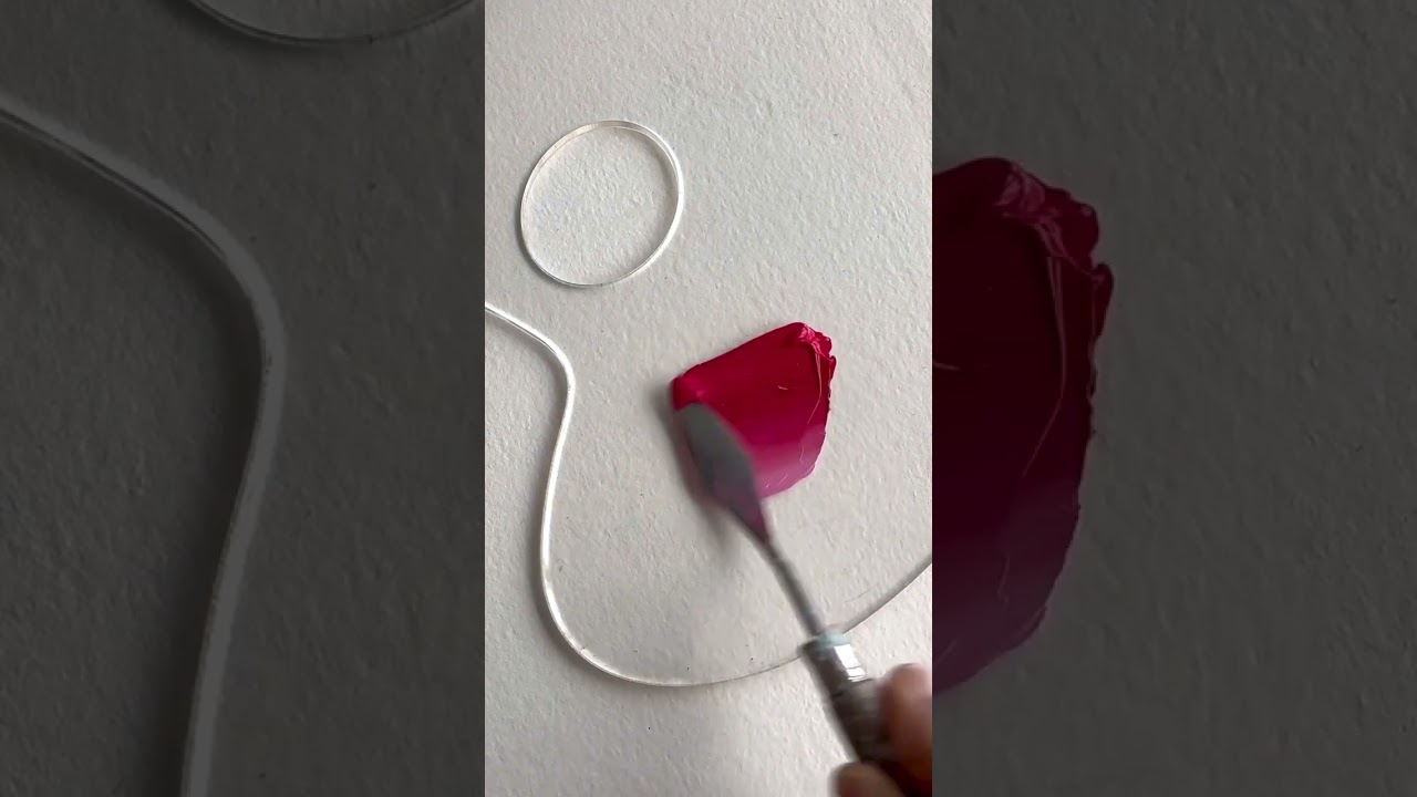 How to make viva Magenta colour | Acrylic Colour Mixing Tutorial 