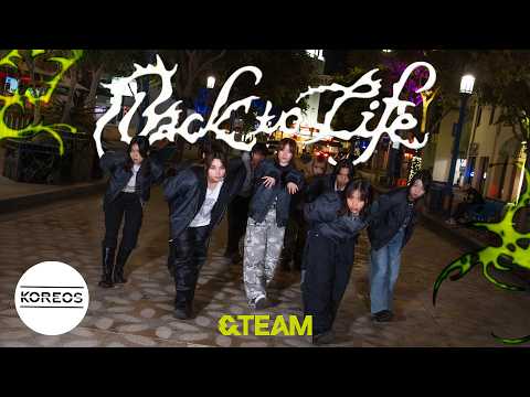 [KPOP IN PUBLIC LA | ONE TAKE] &TEAM (앤팀) - 'Back to Life' Dance Cover 댄스커버 | Koreos