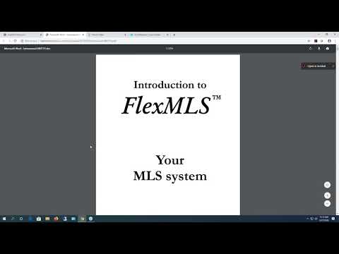 Introduction to FlexMLS