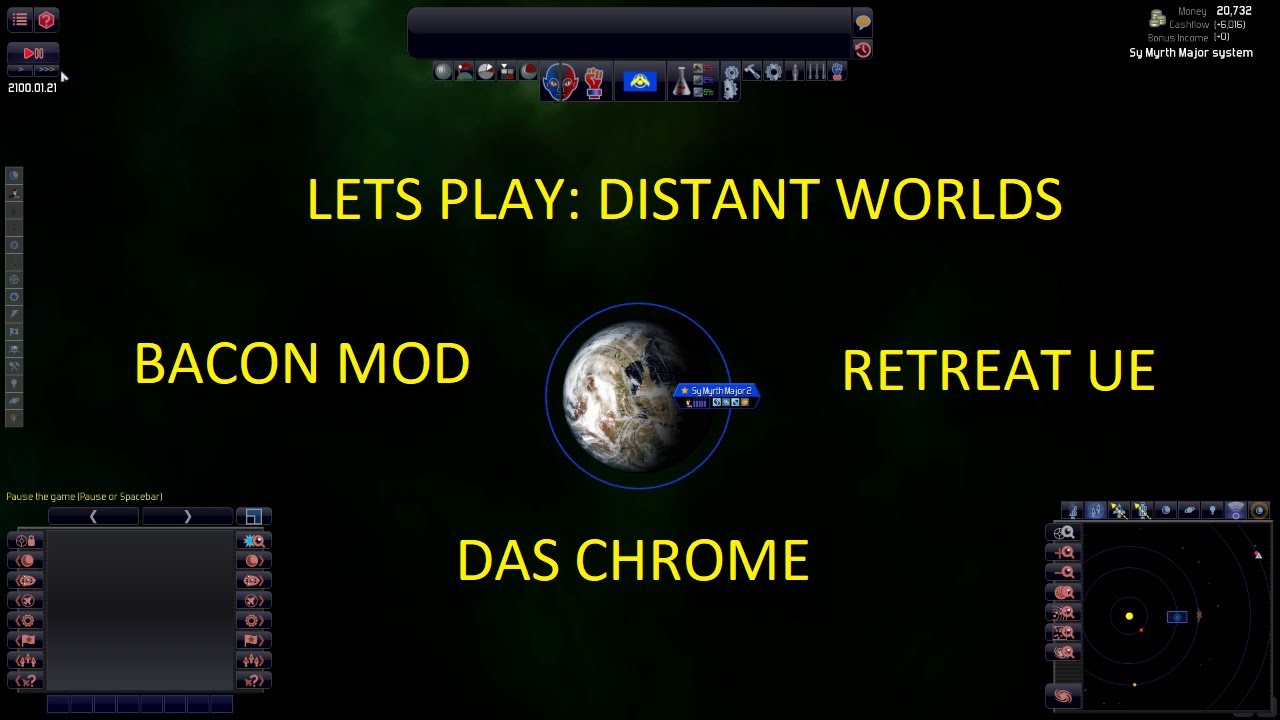28 - Distant Worlds (Bacon RetreatUE Das Chrome) Lets Play