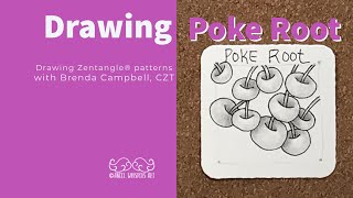 Zentangle® Patterns | Angel Whispers Art | Poke Root
