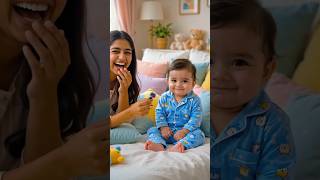 cute baby interview 🤣🥰 #babyinterview #ai #aivideo #funny #baby