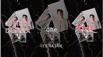 PRESET AM || 3D MOVE CAMERA. XML IN Description.W8 for 1k#alightmotion #xml #myedit #ra_jan_edit