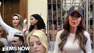 Joe: Pictures of Bondi at Epstein hearing and Noem at CECOT paint a thousand words